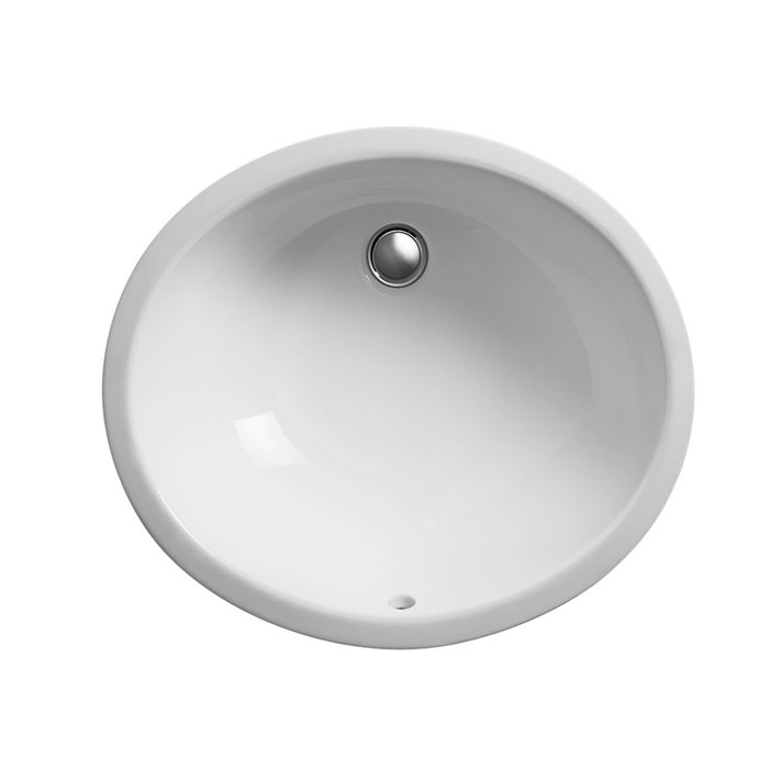 Kohler Caxton® Vitreous China Oval Undermount Bathroom Sink and Glazed